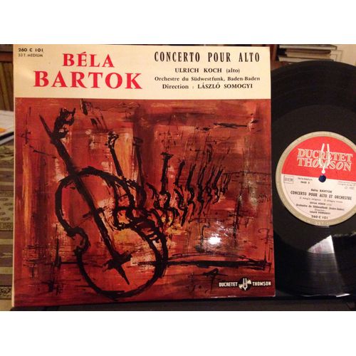 Béla Bartok: Concerto Pour Alto