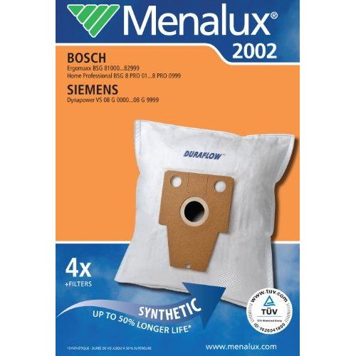 Menalux Duraflow 2002 - Sac pour aspirateur - pour aspirateur