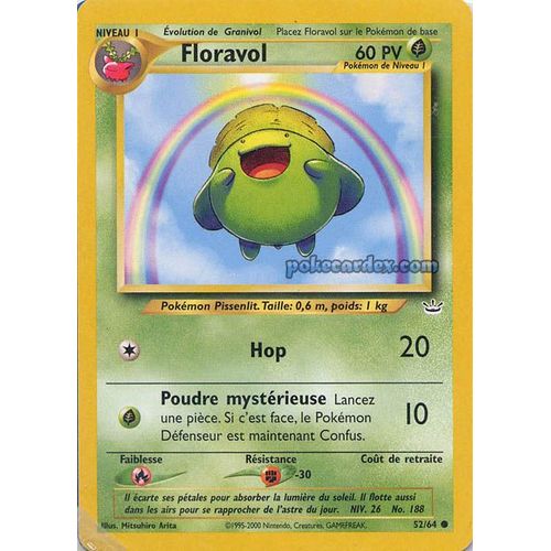 Pokémon - Floravol - Neo Revelation 52/64