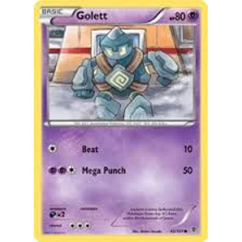 Carte Pokemon Gringolem 45 / 101 80 Pv Explosion Plasma