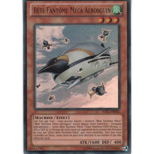 Bête Fantôme Meca Aerosguin Jotl-Fr082 En Ultra Rare