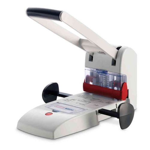 Schneider B 2200 Perforatrice En Métal Et Plastique 200 Feuilles 20 Mm Gris Clair