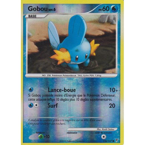 Carte Pokemon - Gobou - 116/147 - Reverse - Platine Vainqueurs Supremes -