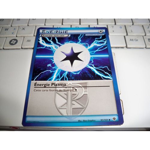 Carte Pokemon Explosion Plasma Énergie Spéciale 91/101 Fr