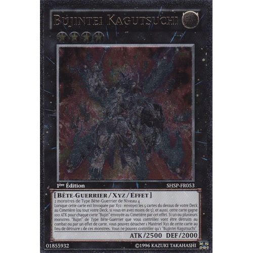 Shsp-Fr053 - Bujintei Kagutsuchi - Yu Gi Oh! - Français - Ultimate Rare - Ult