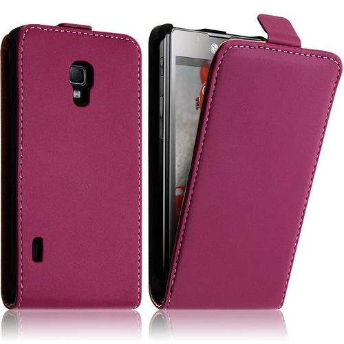 Housse Etui Coque Pour Lg Optimus L7 2 Couleur Rose Fushia