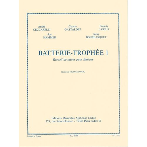 Batterie-Trophee 1 Bourbasquet / Ceccarelli A. / Gastaldin / Hammer / Lassus