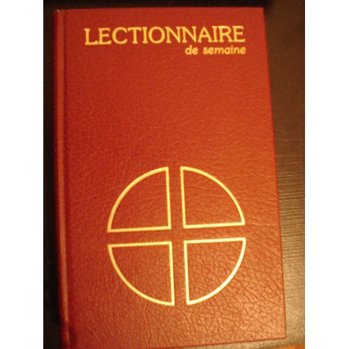 Lectionnaire Semaine