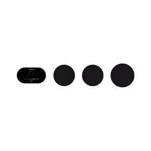 Airlux ATIN3BK - Table de cuisson à induction - 3 plaques de cuisso...