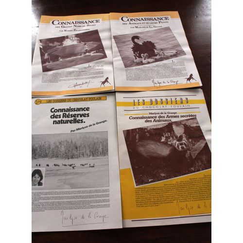 Connaissance Poulain  N° 00 : Connaissance Des Reserves Naturelles