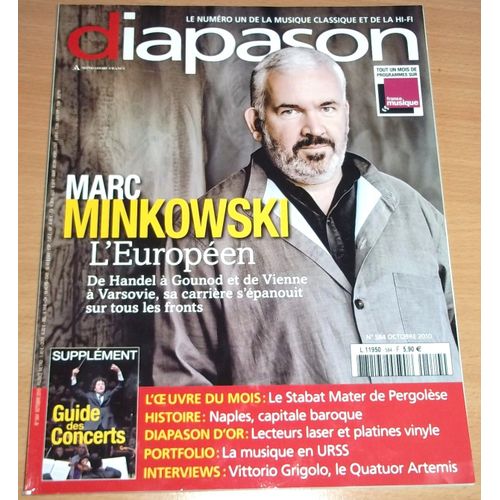 Diapason 584 Marc Minkowski De Haedel À Gounod Et De Vienne À Varsovie Le Stabat Mater De Pergolèse