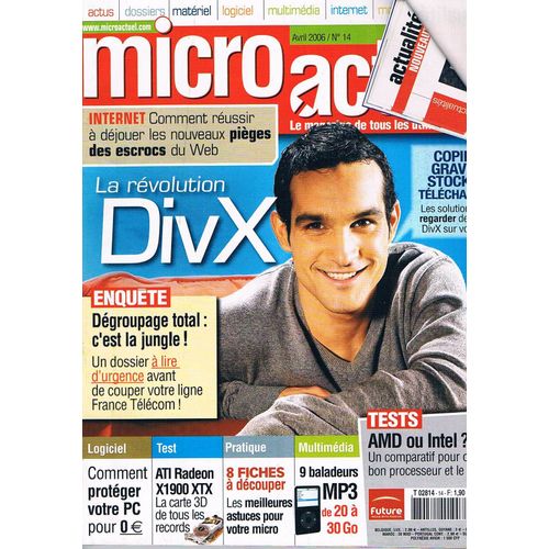 Micro Actuel  N° 14 : La Révolution Divx