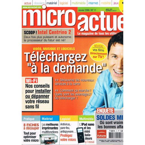 Micro Actuel  N° 11 : Téléchargez À La Demande