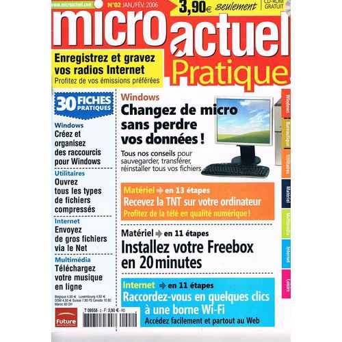 Micro Actuel Pratique  N° 2 : 30 Fiches Pratiques