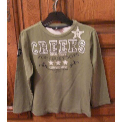 T-Shirt Creeks - Taille 6/8 Ans