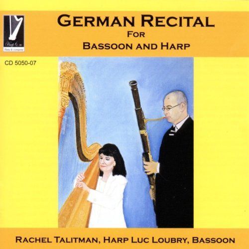 German Recital Pour Basson Et Harpe : Oeuvres De Schaffrath, Armander, Spohr, Schubert