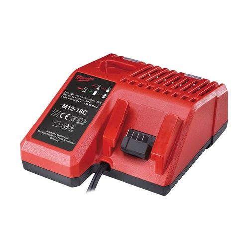 Chargeur multi-voltage 12V et 18V RED LITHIUM M12-18 EU MILWAUKEE 4932352959