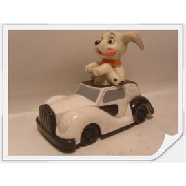 Figurine Les 101 Dalmatiens - Chien Dans Voiture 95 - Happy Meal - Mcdo - 1998