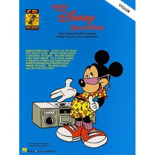 Disney Easy Favorites Violin + Cd