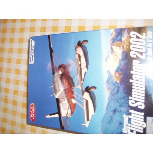 Microsoft Flight Simulator 2002 Standard Edition - Ensemble Complet - Pc - Cd - Win - Anglais