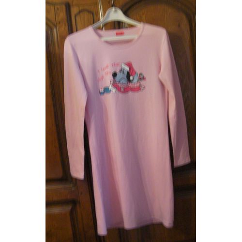 Chemise De Nuit Rose Tissaia - Taille 42/44