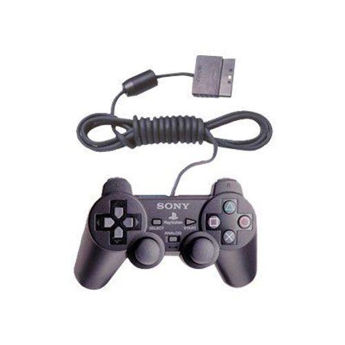 Manette Sony Dualshock 2 Filaire Noir Sony Pour Sony Playstation 2, Sony Ps One, Sony Playstation