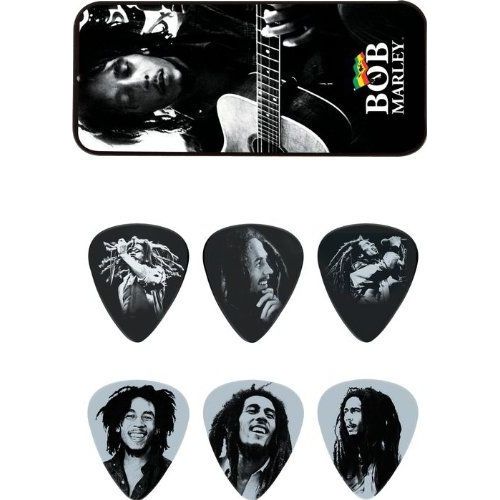 6 Mediators Bob Marley Silver - Dunlop Bob-Pt03m