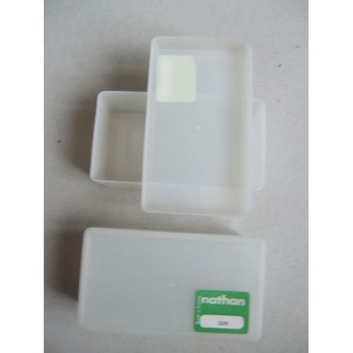 Boite De Rangement Plastique 11x6x4cm Lot De 2