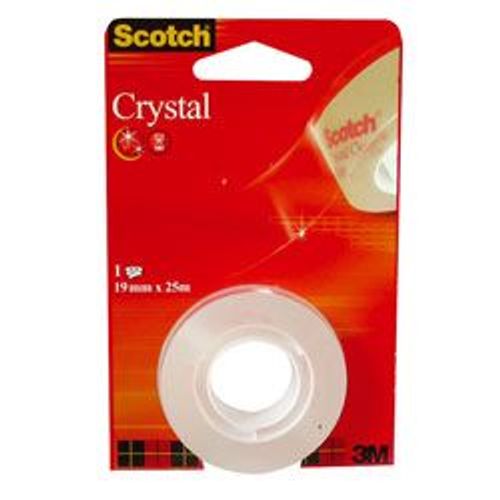 3M SCOTCH TRANSP.25MX19MM 61925RF S/CARTE