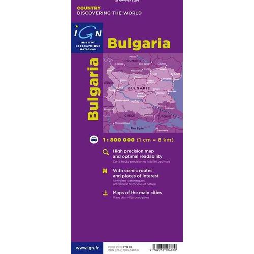 Bulgarie - 1/750 000