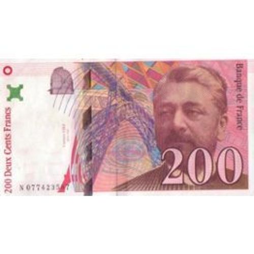 200 Francs 1999 Gustave Eiffel