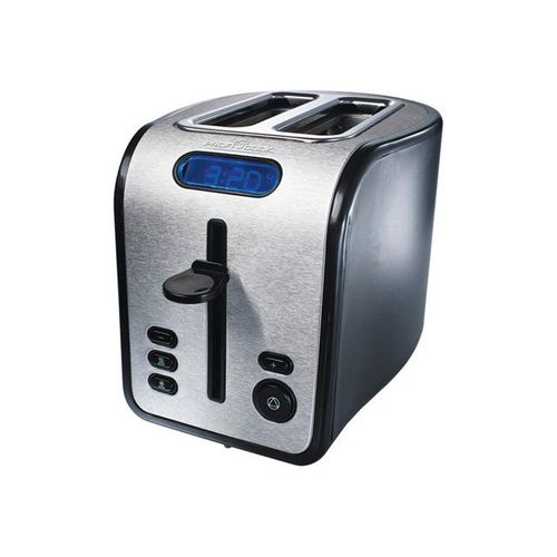 ProfiCook PC-TA 1011 - Grille-pain - 2 tranche - 2 Emplacements - inox/noir