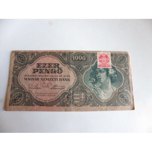 Hongrie 1000 Pengo 1945