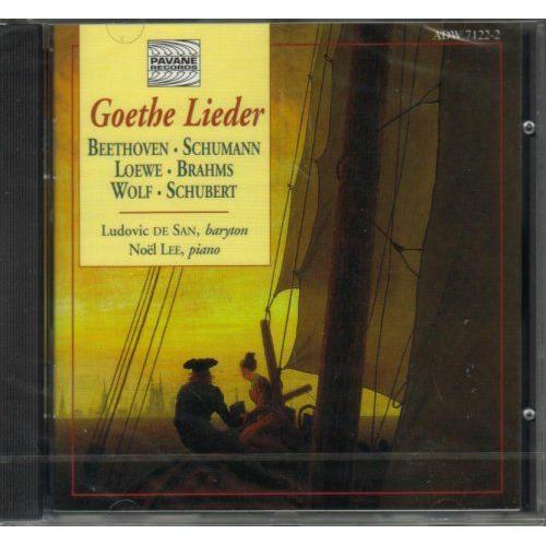 Goethe-Lieder De Beethoven, Schumann, Loewe, Brahms,