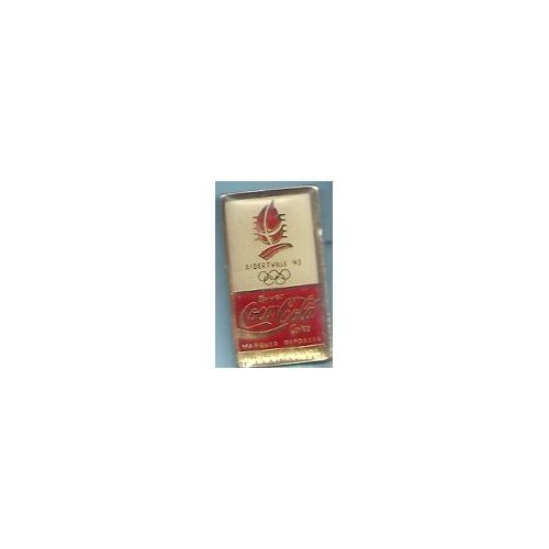 Pin's Coca-Cola Albertville 92
