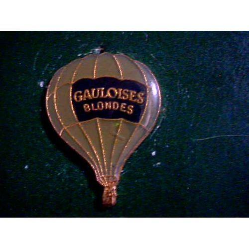 Pin's Gauloises Blondes Montgolfière