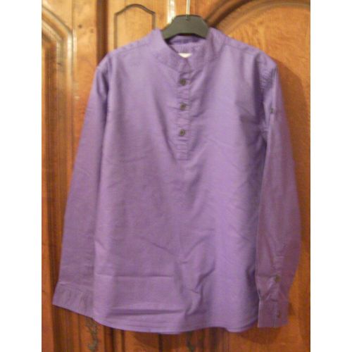 Chemise Mauve Orchestra - Taille 12 Ans