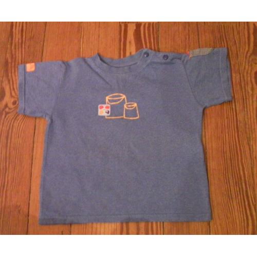 T-Shirt Bleu Marèse - Taille 2 Ans