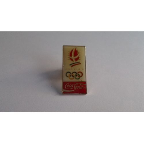 Pin's Albertville 92 Coca-Cola