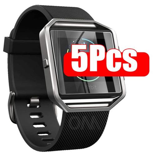 Protecteur D'écran Pour Fitbit Blaze Smartwatch Film En Verre Trempé De Qualité Supérieure 9h Accessoires Pour Fitbit Blaze Watch