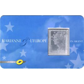 timbre Marianne en argent 999 millièmes timbre Marianne en argent 999 millièmes timbre Marianne en
