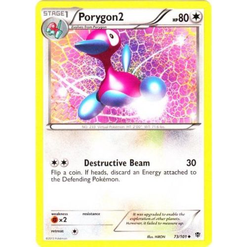 Porygon 2  73/101 Explosion Plasma Version Française