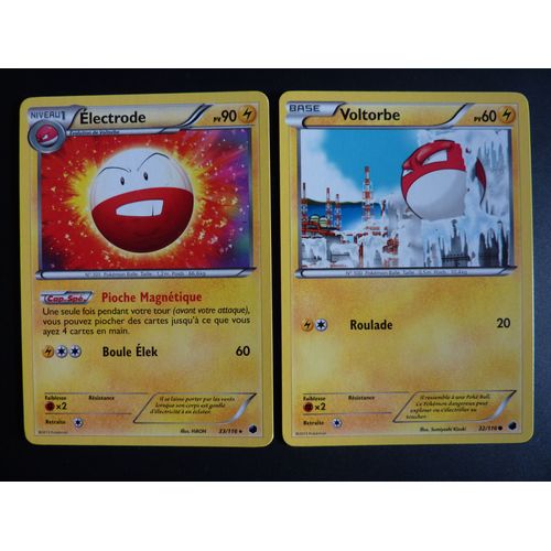 Electrode 33/116 Voltorbe 32/116 - Pokemon Glaciation Plasma