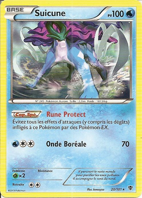 Suicune 20/101 - Explosion Plasma