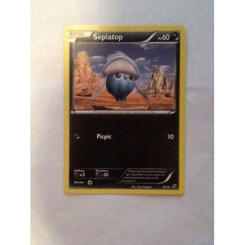 Sepiatop 18/39 Pokemon X Et Y