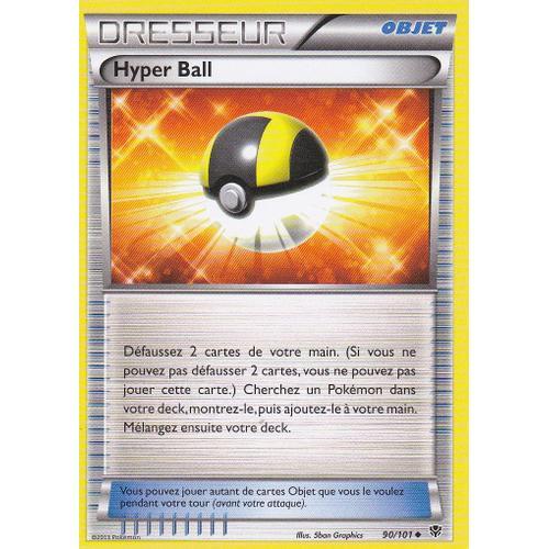 Carte Pokemon Hyper Ball Dresseur 90 / 101  Explosion Plasma