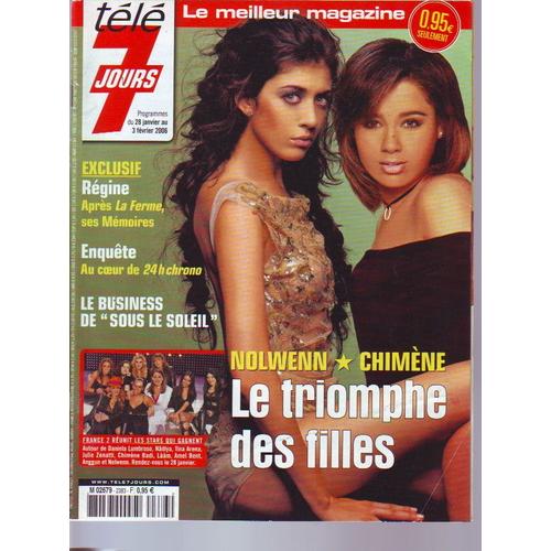 T7j Regine 3p/ Lio 1p/ Shirley Bousquet 1/2p/ Serie Sous Le Soleil Adeline Blondieau 2p/ Dicaprio 1.5p/ Clooney Gerard Lanvin Elvis 2p/ Kim Raver 2p/ Aurelie Vaneck Juliette Chene Plus Belle La Vie 2p/ Cendrine Dominguez 2p/ Nolwenn Leroy/  2383