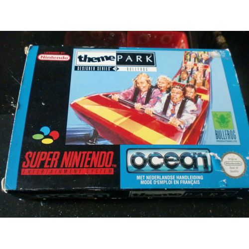 Theme Park Snes Super Nintendo