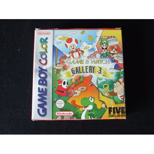 Game & Watch Gallery 3 - Ensemble Complet - Game Boy Color - Allemand