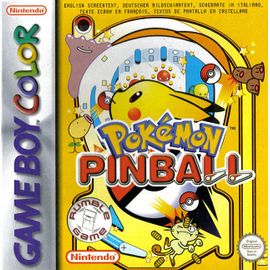 Pokemon Pinball Game Boy Color
